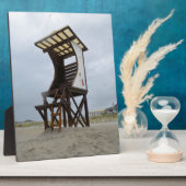 Plaque Photo Lifeguard Stand Wrightsville Beach (Côté)