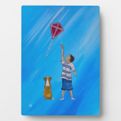 Plaque Photo Lighter than Air Painting by Alfred Fox (Devant)