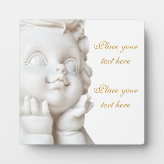 Plaque Photo Ligne blanche (Devant)