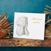 Plaque Photo Ligne blanche (Côté)