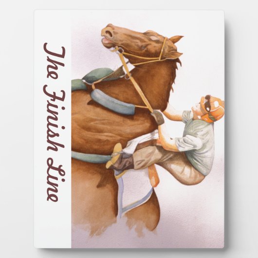 Plaque Photo Ligne de fin (Devant)