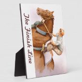 Plaque Photo Ligne de fin (Côté)