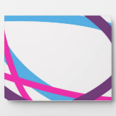 Plaque Photo Lignes (Devant)