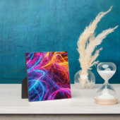 Plaque Photo Lignes de néon (Insitu)