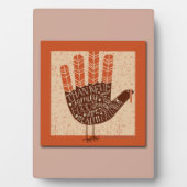 Plaque Photo L'illustration ludique de dinde de SlipperyJoe pou (Devant)