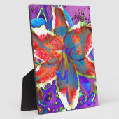 Plaque Photo Lily rétro (Côté)