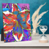 Plaque Photo Lily rétro (Côté)