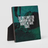 Plaque Photo LIMITES - Motivation de l'entraînement (Recto)