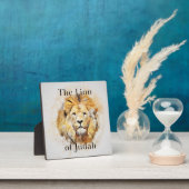 Plaque Photo Lion de Judah Café Table Easel (Insitu)