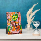 Plaque Photo Lion juste froid (Côté)