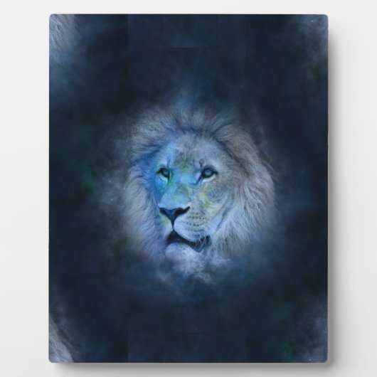 Plaque Photo lion leo (Devant)