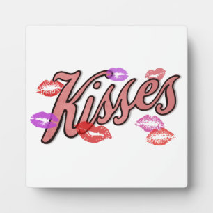 PLAQUE PHOTO LIP KISSES