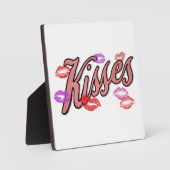 PLAQUE PHOTO LIP KISSES (Recto)