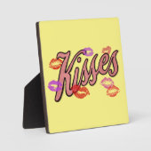 PLAQUE PHOTO LIP KISSES (Recto)