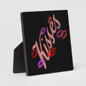 PLAQUE PHOTO LIP KISSES  (Recto)