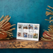Plaque Photo Little Brother Script Brothers Cadeau Photo Collag (Côté)