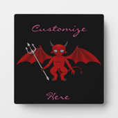 Plaque Photo Little Red Devil Thunder_Cove (Devant)