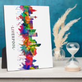 Plaque Photo Liverpool England (Côté)