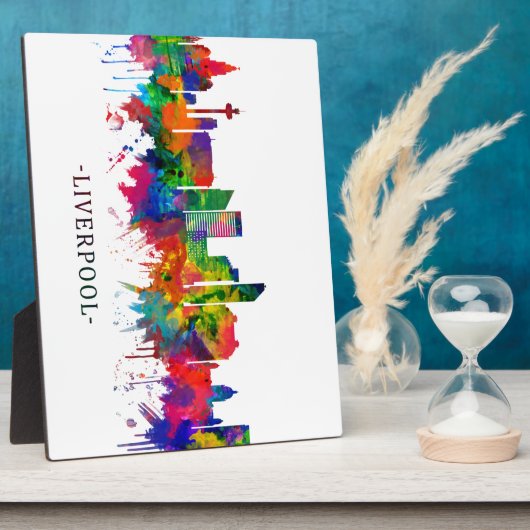 Plaque Photo Liverpool England (Côté)