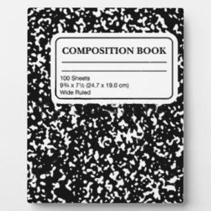 Plaque Photo Livre de composition