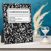 Plaque Photo Livre de composition (Côté)