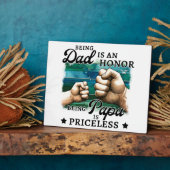 Plaque Photo L'obligation inestimable (Côté)