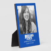Plaque Photo Logo Indiana State (Côté)