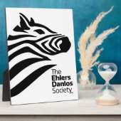 Plaque Photo Logo officiel de la société Ehlers-Danlos (Côté)