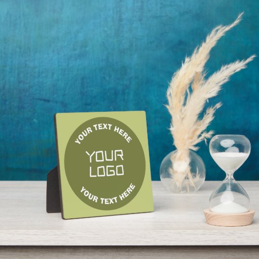 Plaque Photo Logo téléchargé ou design & texte modifiable Toute (Insitu)