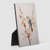Plaque Photo L'oiseau d'été (Côté)