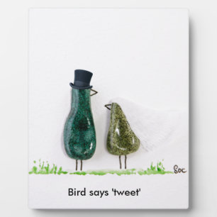 Plaque Photo L'oiseau dit 'tweet'