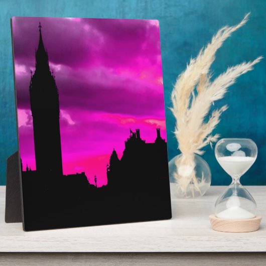 Plaque Photo Londres City Sunset (Côté)