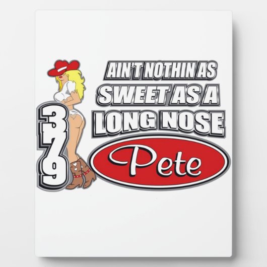 Plaque Photo Long Nez Pete (Devant)