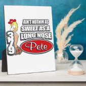 Plaque Photo Long Nez Pete (Côté)