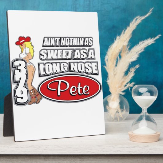 Plaque Photo Long Nez Pete (Côté)