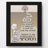 Plaque Photo Long trajet (Devant)