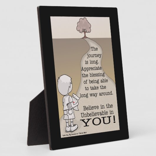 Plaque Photo Long trajet (Côté)