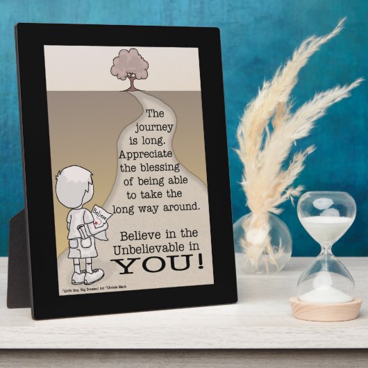 Plaque Photo Long trajet (Côté)