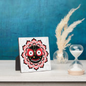 Plaque Photo Lord Jagannath Face Chakra Hindu Deity (Insitu)