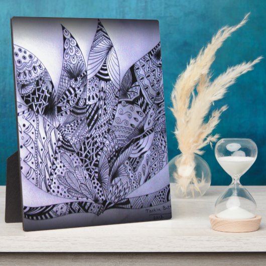 Plaque Photo Lotus (Côté)