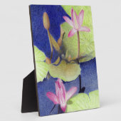 Plaque Photo Lotus (Côté)