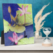 Plaque Photo Lotus (Côté)