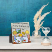 Plaque Photo Louange Dieu, D'Où Viennent Toutes Les Bénédiction (Insitu)