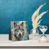 Plaque Photo Loup solitaire masculin de Sigma (Insitu)