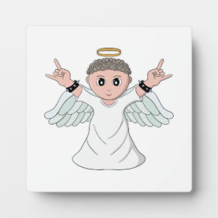 Plaque Photo Lourde musique amour ange