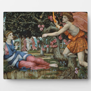 Plaque Photo Love and the Maiden (oil on canvas)