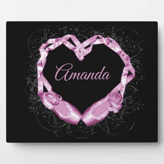 Plaque Photo Love Ballet (Devant)