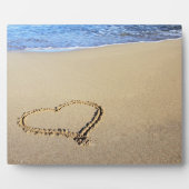 Plaque Photo Love Heart Beach (Devant)