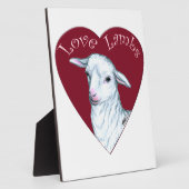 Plaque Photo Love Lambs (Côté)