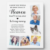 Plaque Photo Love Memory 6 Photo Heaven Mariage Memorial (Devant)
